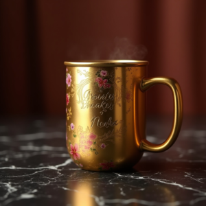 Gold/Silver mug
