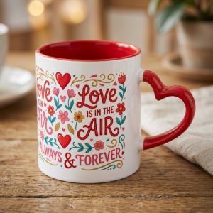 Color inside Heart Handle