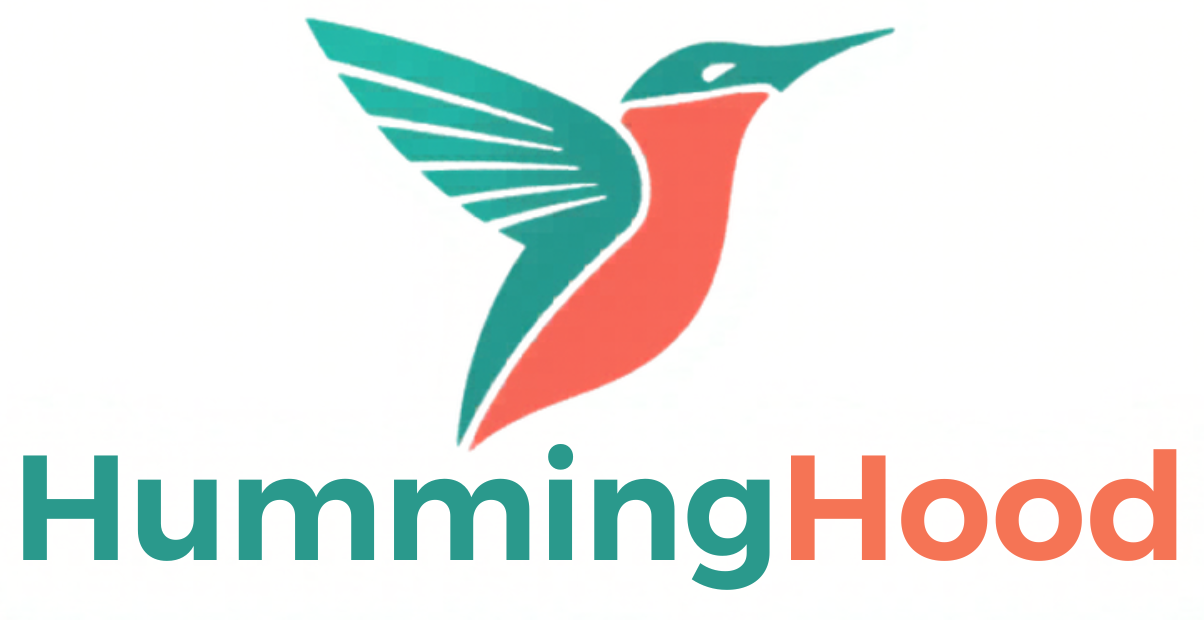 Modern Hummingbird Logo